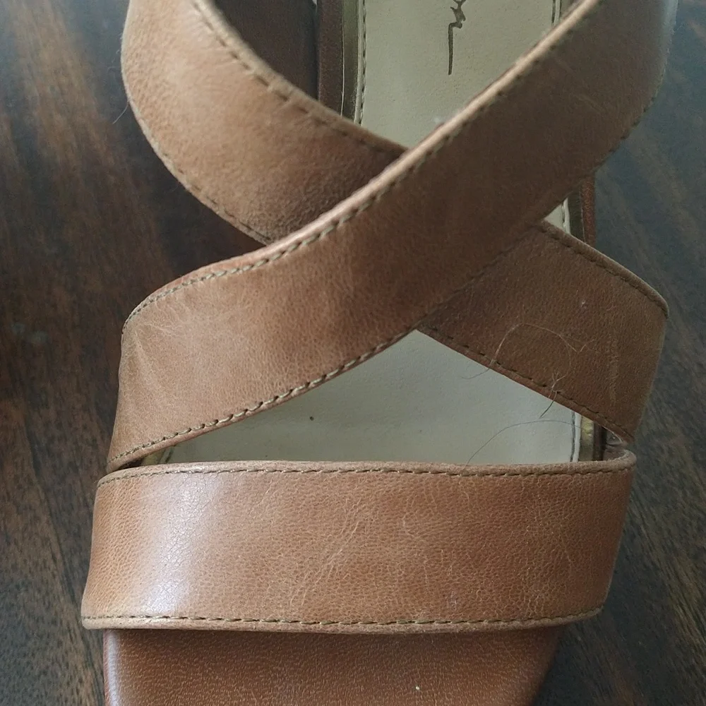 Jessica Simpson Tan Platform Sandals